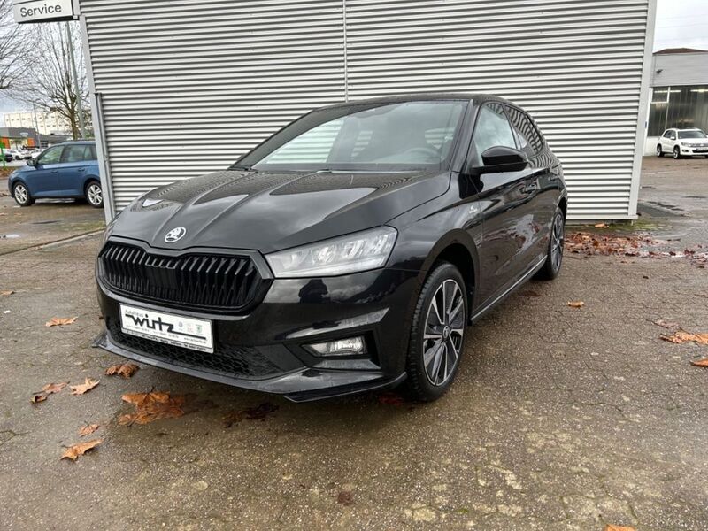 Schwarz Gebraucht 2024 Skoda Fabia Monte Carlo Limousine | 21.980 € (Etwas zu teuer) - Bild 1/4