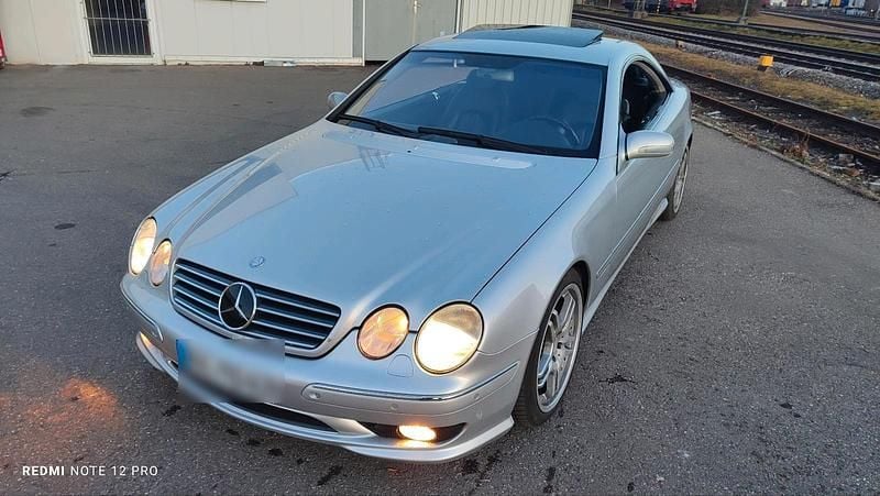 Silber Gebraucht 2000 Mercedes CL500 AMG Coupé | 7.900 € (Superpreis) - Bild 1/4