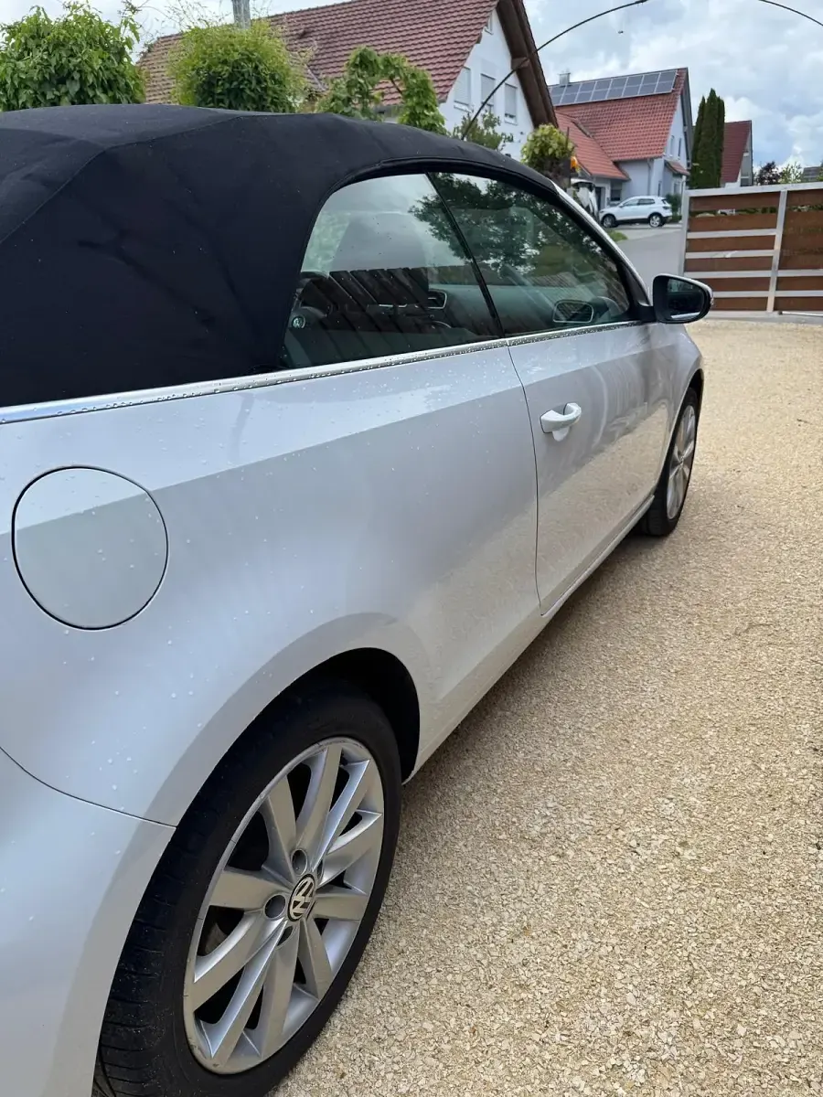Gebraucht VW Golf Cabriolet 122 PS (89 kW) 2012 Weiß Cabrio