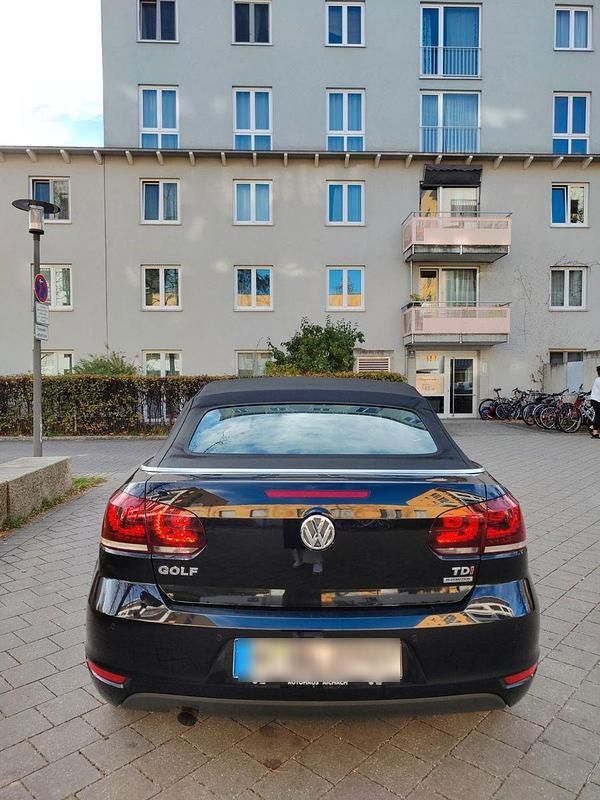 Gebraucht VW Golf Cabriolet 105 PS (77 kW) 2012 Schwarz Cabrio