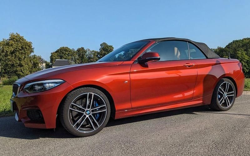 Orange Gebraucht 2018 BMW 220 M Sport Cabrio | 25.900 € (Fairer Preis) - Bild 1/4