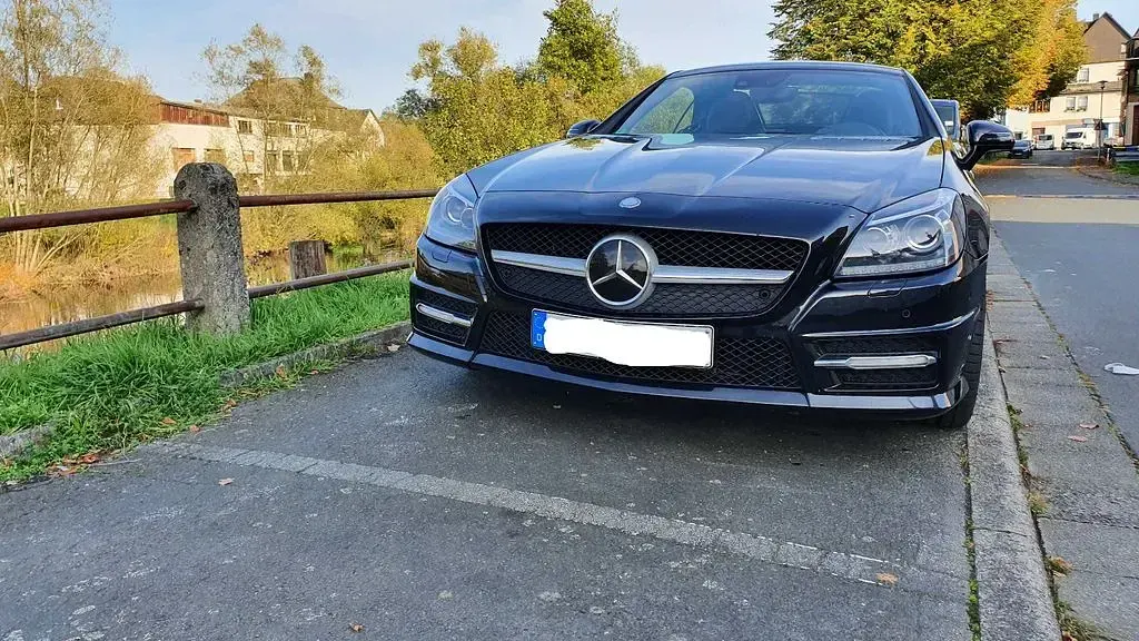Gebraucht Mercedes SLK350 AMG Edition 1 306 PS (225 kW) 2011 Schwarz Cabrio