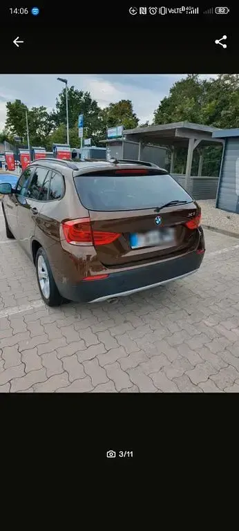 Używany BMW X1 177 KM (130 kW) 2012 Brązowy SUV