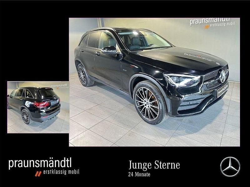 Schwarz Gebraucht 2021 Mercedes GLC300e AMG SUV | 35.900 € (Guter Preis) - Bild 1/4