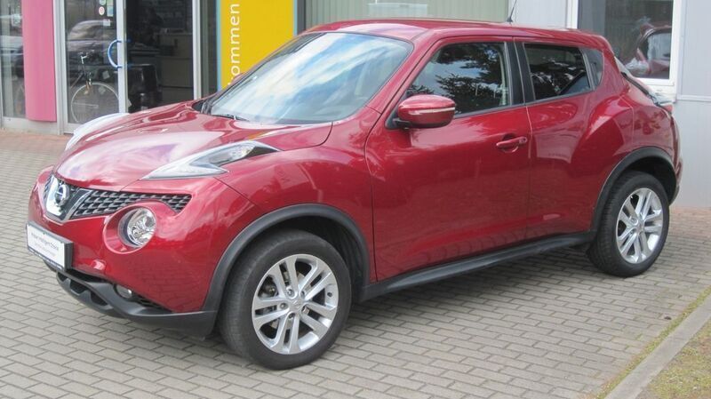 Rot Gebraucht 2016 Nissan Juke Acenta SUV | 11.990 € (Fairer Preis) - Bild 1/4