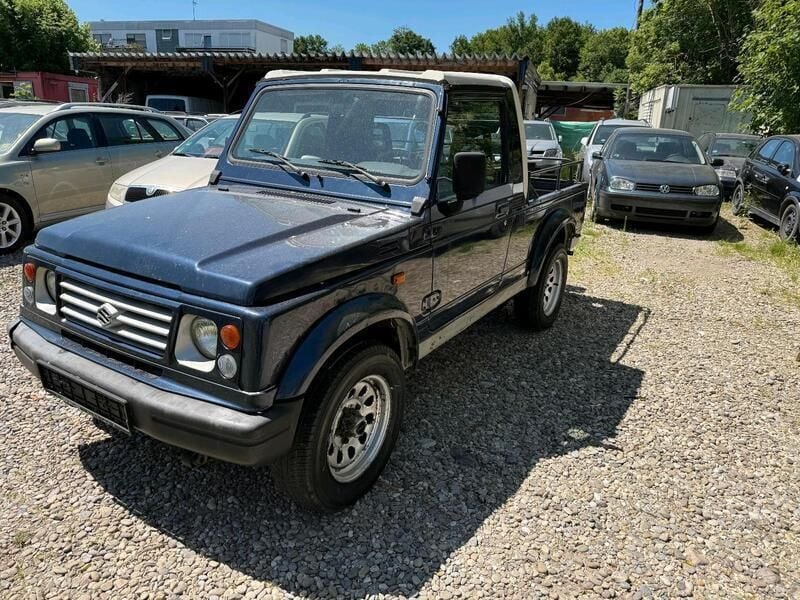 Blau Gebraucht 2000 Suzuki Samurai SUV | 2.200 € - Bild 1/4