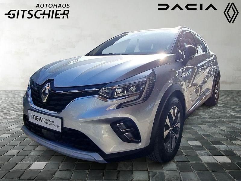 Silber, dach schwarz Gebraucht 2020 Renault Captur Intens SUV | 18.800 € (Fairer Preis) - Bild 1/4