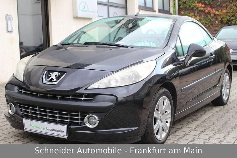 Schwarz Gebraucht 2007 Peugeot 207 Cabrio | 999 € (Superpreis) - Bild 1/4