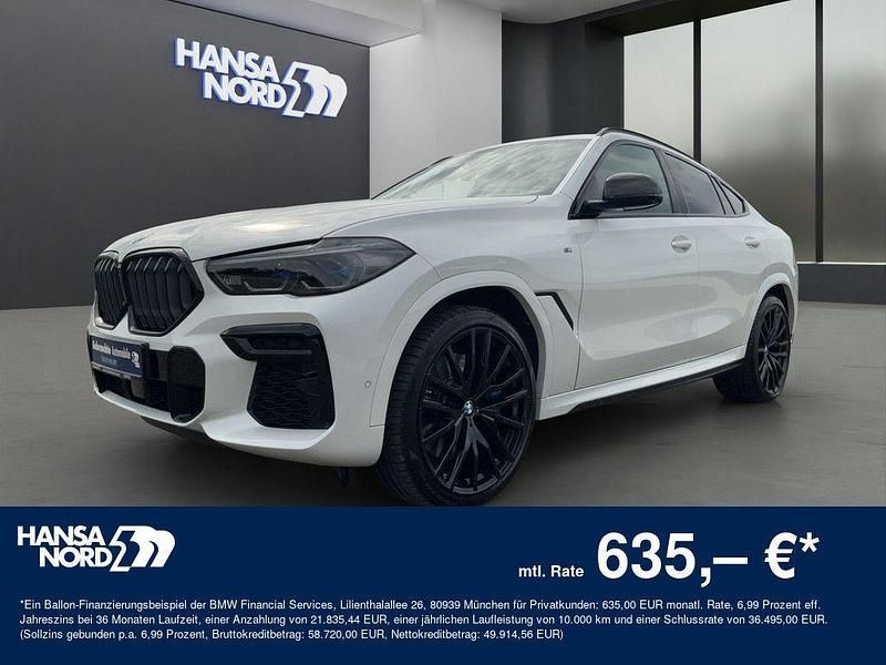 Weiß Gebraucht 2022 BMW X6 M50 Performance SUV | 71.750 € (Fairer Preis) - Bild 1/4