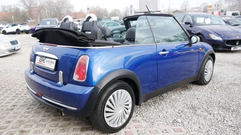 Gebraucht Mini One Cabriolet 90 PS (66 kW) 2007 Blau Cabrio