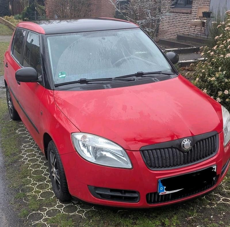 Gebraucht Skoda Fabia 60 PS (44 kW) 2008 Rot Kleinwagen
