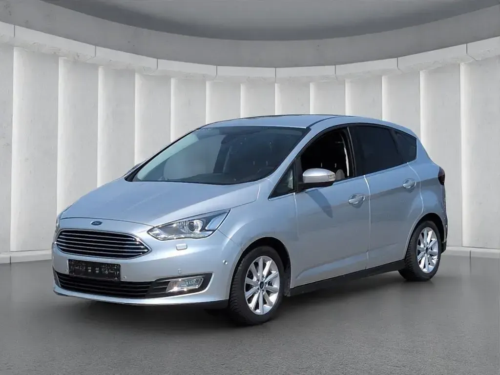 Gebraucht Ford C-MAX Titanium 170 PS (125 kW) 2015 Silber Van / Kleinbus