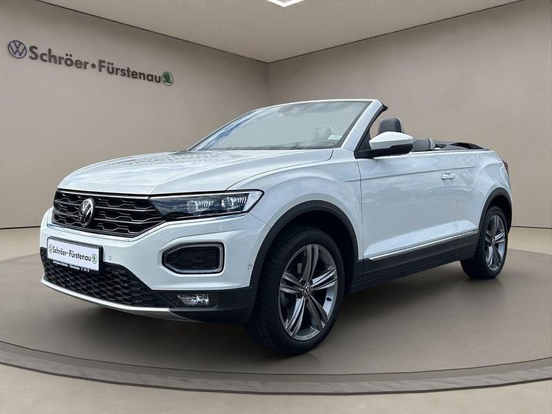 Gebraucht VW T-Roc Cabriolet Style 150 PS (110 kW) 2021 Weiss Cabrio
