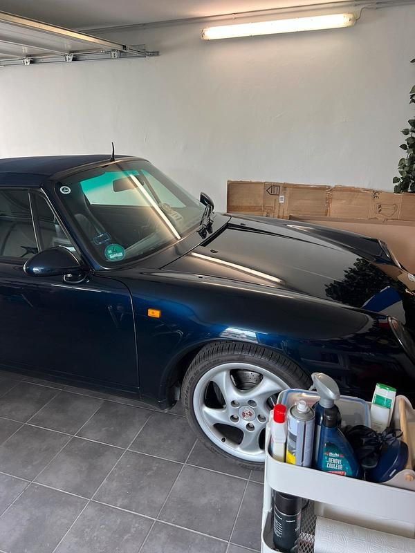 Blau Gebraucht 1996 Porsche 911 Cabrio | 99.993 € - Bild 1/4