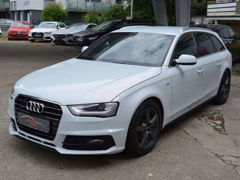 Weiß Gebraucht 2015 Audi A4 S-Line Kombi | 15.450 € (Guter Preis) - Bild 1/4