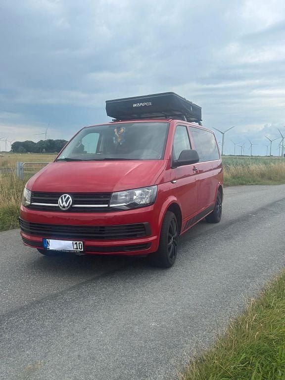 Second-hand VW T6 150 CP (110 kW) 2018 Roșu Van