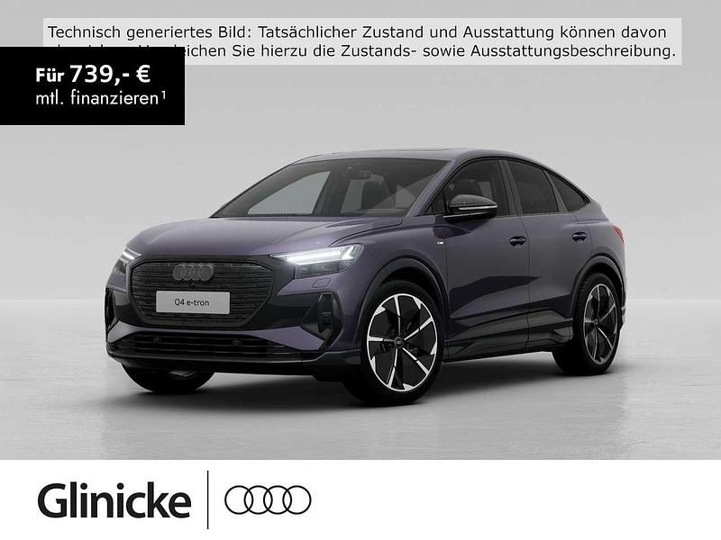 Violett Neu 2025 Audi Q4 Sportback e-tron Sport SUV | 55.970 € (Teuer) - Bild 1/1