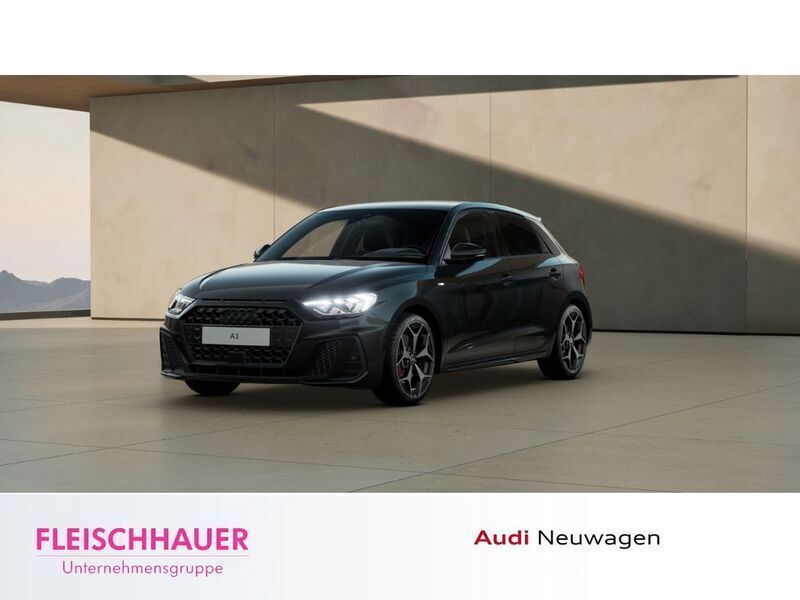 Mythosschwarz metallic Neu 2025 Audi A1 Sportback S-Line Kleinwagen | 36.990 € (Fairer Preis) - Bild 1/4