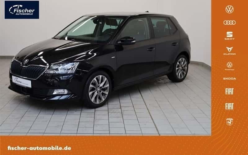 Schwarz Gebraucht 2021 Skoda Fabia Ambition Limousine | 13.980 € (Guter Preis) - Bild 1/4