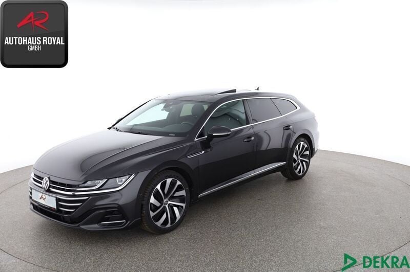 Grau (metallic) Gebraucht 2021 VW Arteon R-line Kombi | 28.880 € (Fairer Preis) - Bild 1/4