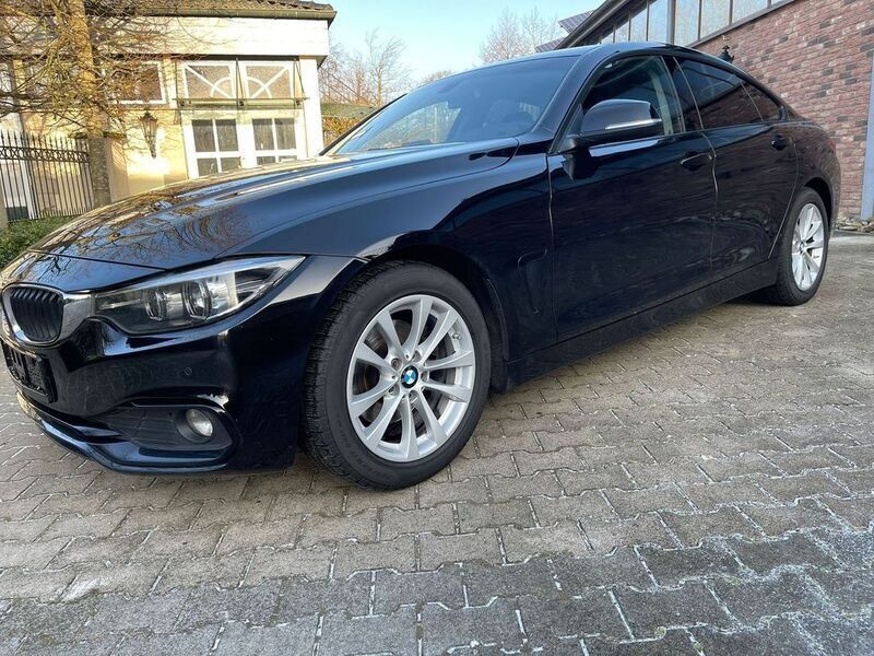Schwarz Gebraucht 2018 BMW 420 Gran Coupé Sport Line Coupé | 19.000 € (Guter Preis) - Bild 1/4