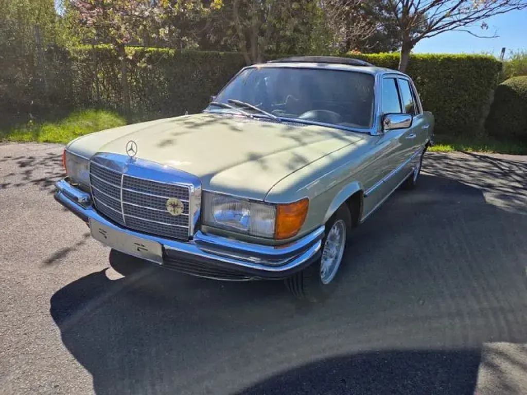 Gebraucht Mercedes 450 SE 224 PS (164 kW) 1973 Silbergrün met. (metallic) Limousine
