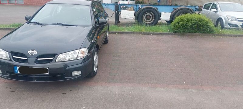 Schwarz Gebraucht 2001 Nissan Almera Comfort Limousine | 1.650 € (Guter Preis) - Bild 1/4
