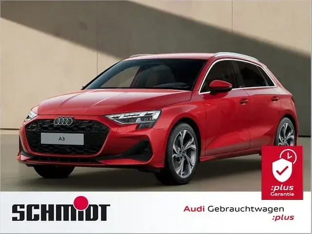 Second-hand Audi A3 Ambiente 150 CP (110 kW) 2025 Roșu Berlinǎ