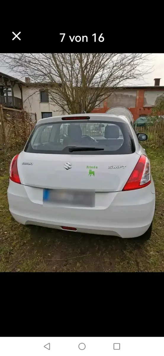 Usata Suzuki Swift 93 CV (68 kW) 2013 Bianco Utilitaria