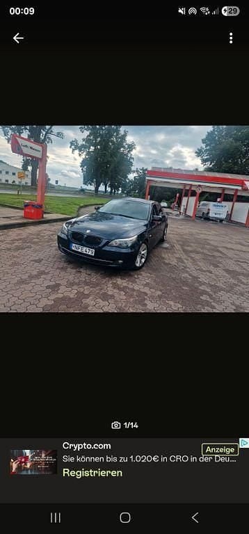 Blau Gebraucht 2008 BMW 535 M Sport Limousine | 13.000 € - Bild 1/4