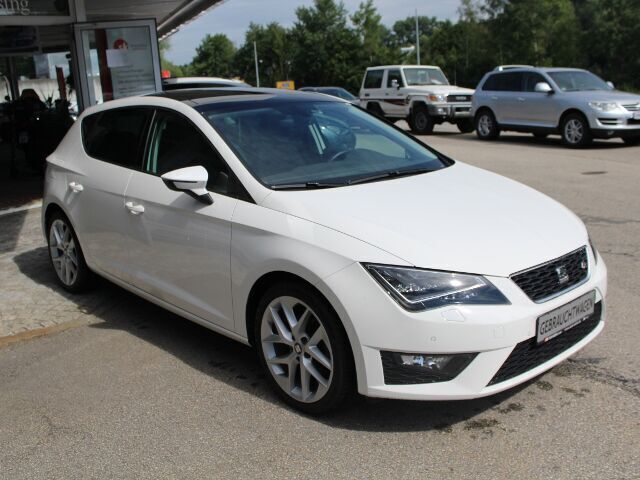 Gebraucht Seat Leon FR 125 PS (91 kW) 2017 Weiß Limousine