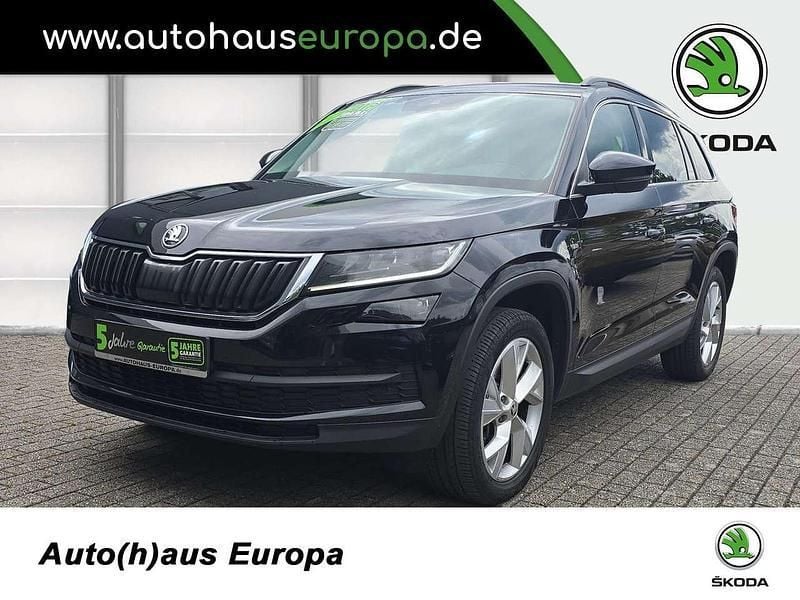 Deepblack metallic Gebraucht 2020 Skoda Kodiaq Soleil SUV | 27.990 € (Fairer Preis) - Bild 1/4