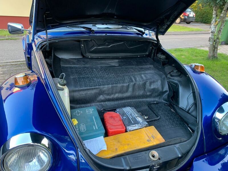 Gebraucht VW Käfer 60 PS (44 kW) 1973 Blau Cabrio
