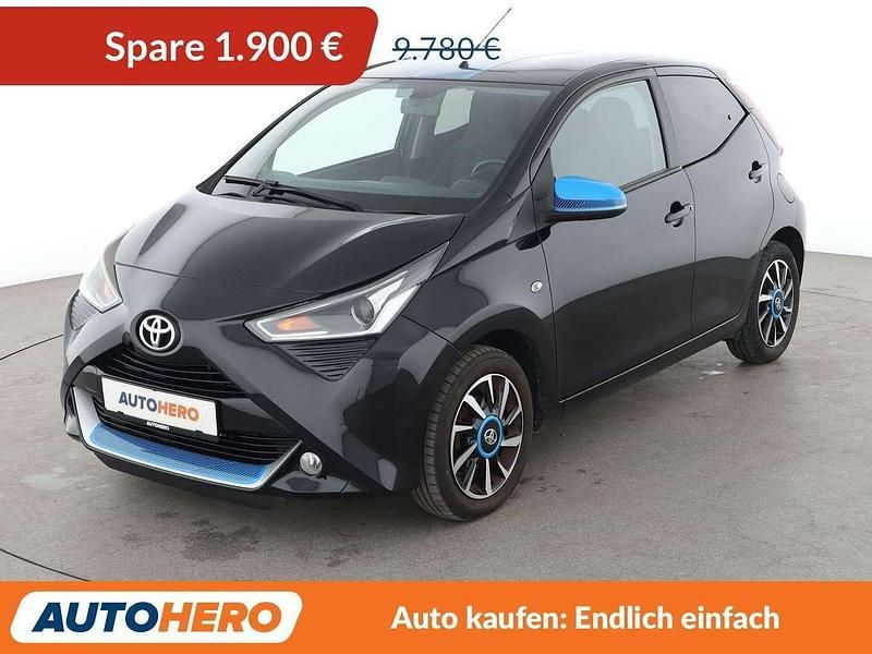 Schwarz Gebraucht 2018 Toyota Aygo Touch Kleinwagen | 7.880 € (Fairer Preis) - Bild 1/3