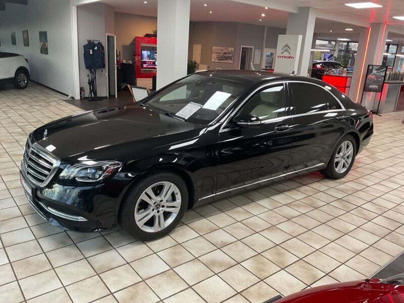 Schwarz Gebraucht 2019 Mercedes S350 Limousine | 47.990 € - Bild 1/4