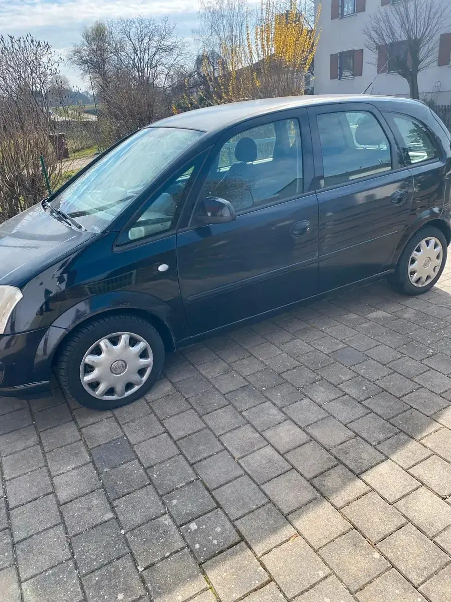 Gebraucht Opel Meriva 105 PS (77 kW) 2006 Schwarz Van / Kleinbus