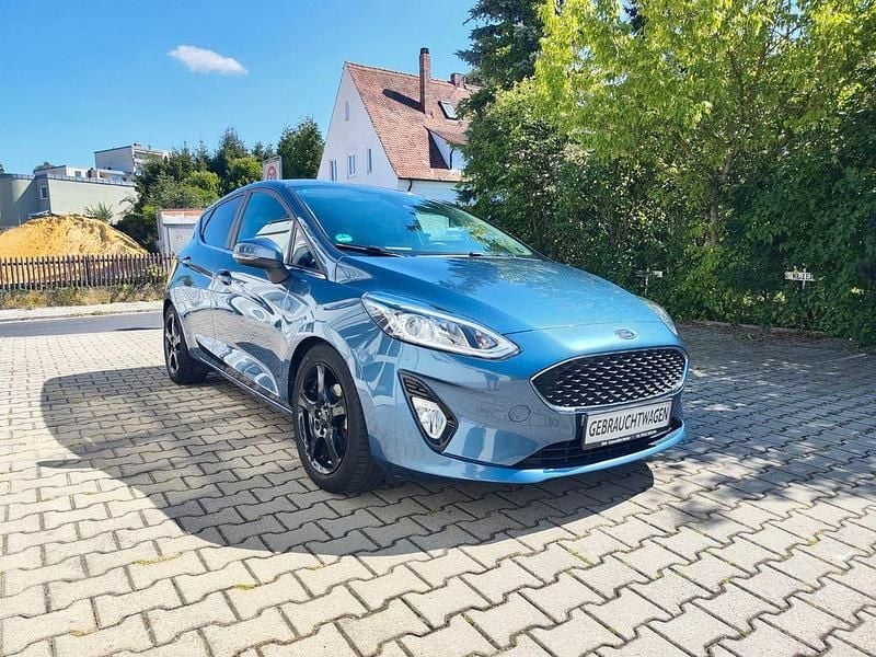 Blau Gebraucht 2019 Ford Fiesta Sport Kleinwagen | 9.790 € (Superpreis) - Bild 1/4