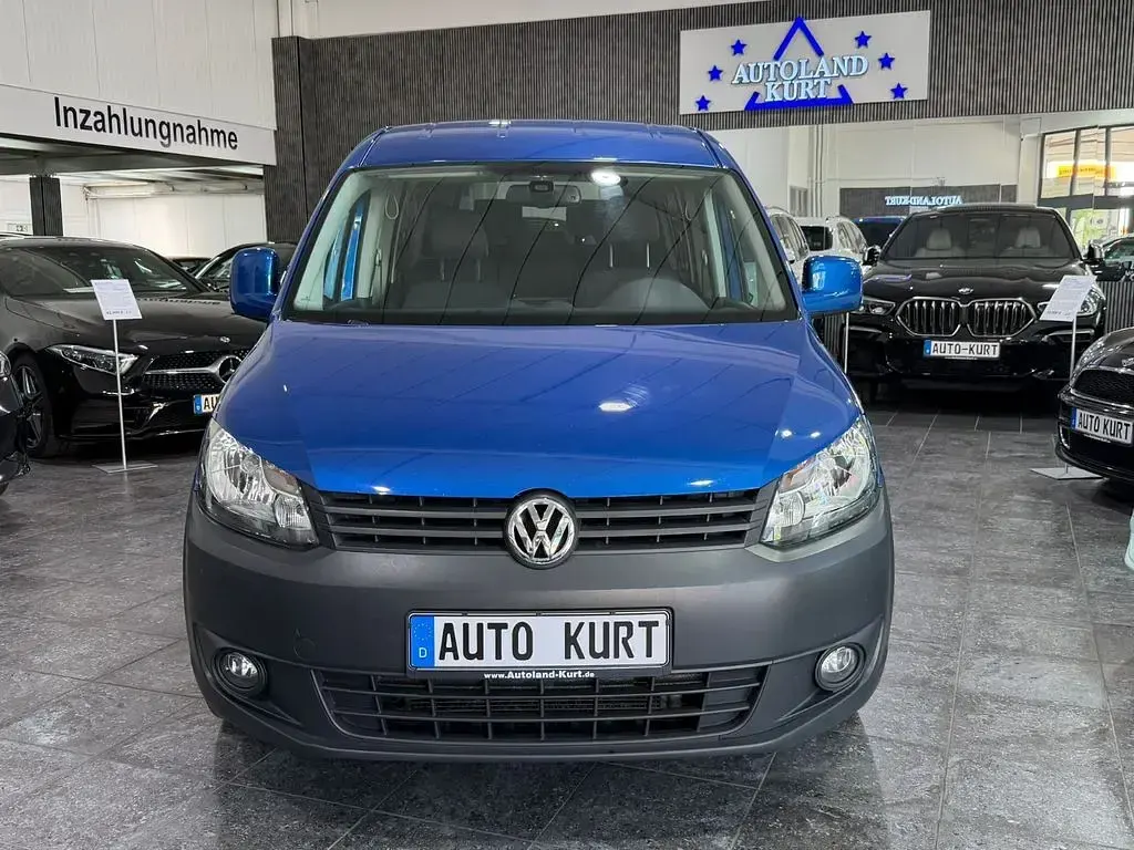 Gebraucht VW Caddy 105 PS (77 kW) 2011 Blau Van / Kleinbus