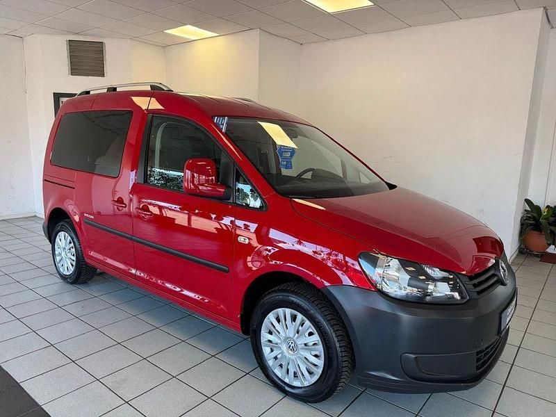 Gebraucht VW Caddy 86 PS (63 kW) 2014 Rot Van / Kleinbus