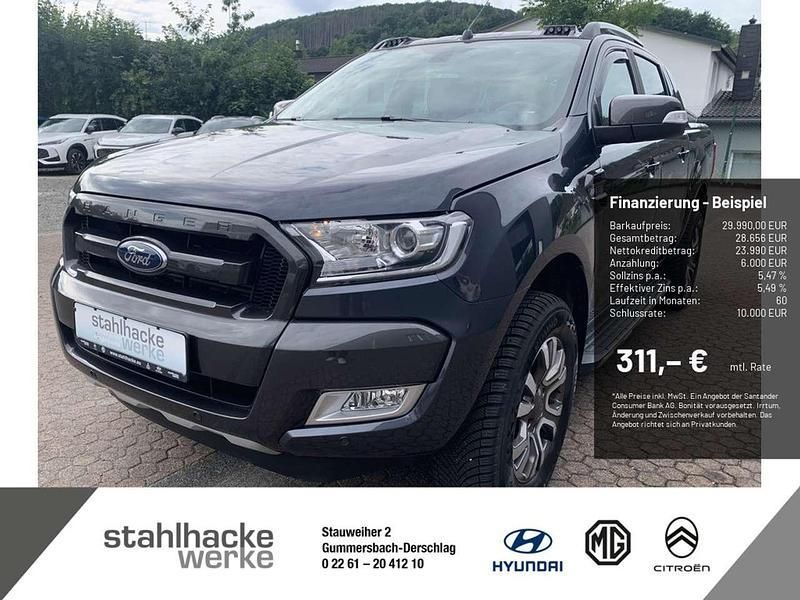 Royal grau Gebraucht 2017 Ford Ranger Wildtrack Abholung | 29.990 € (Superpreis) - Bild 1/4