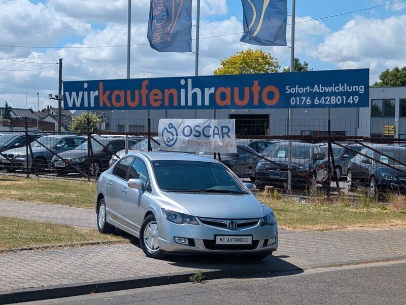Silber Gebraucht 2008 Honda Civic Hybrid Limousine | 4.499 € (Etwas zu teuer) - Bild 1/4