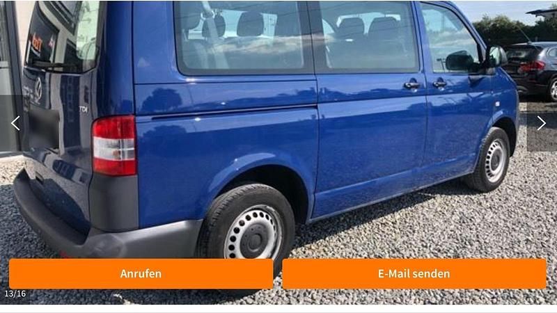 Gebraucht VW T5 104 PS (76 kW) 2010 Blau Van