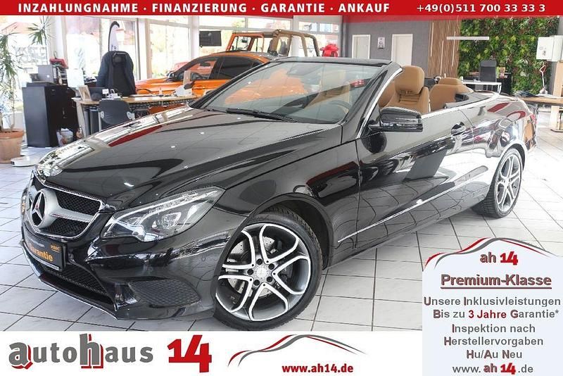 Gebraucht Mercedes E250 211 PS (155 kW) 2015 Obsidian black metallic Cabrio