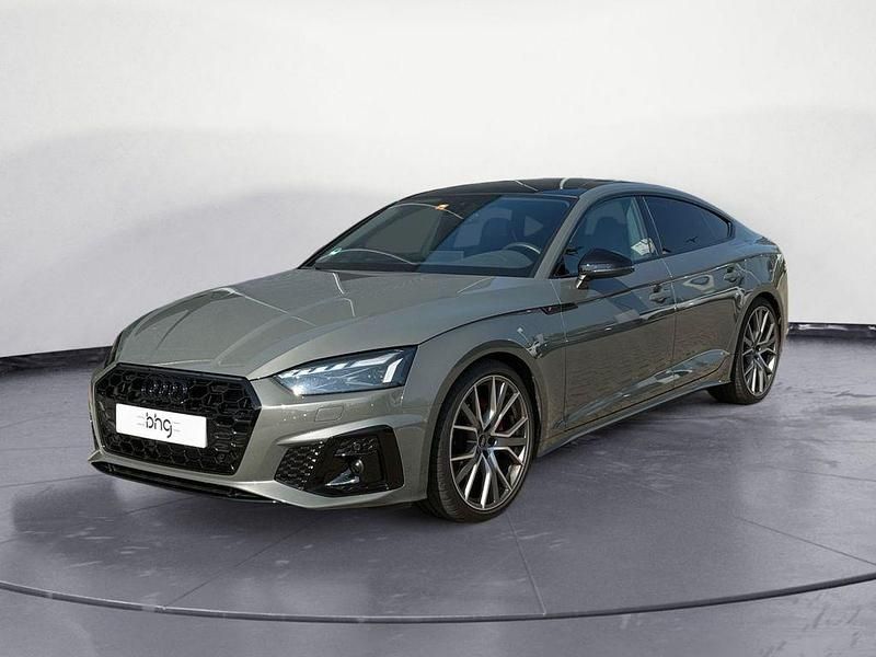 Grau Gebraucht 2024 Audi A5 Sportback S-Line Limousine | 54.900 € - Bild 1/4