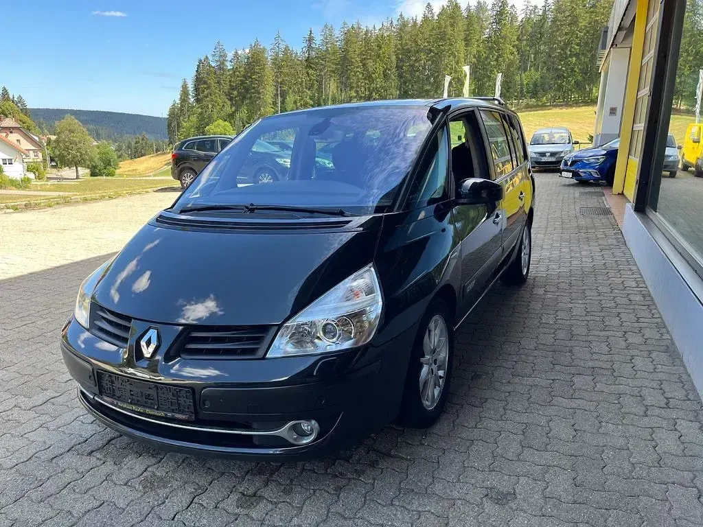 Gebraucht Renault Grand Espace 173 PS (127 kW) 2008 Schwarz Van / Kleinbus