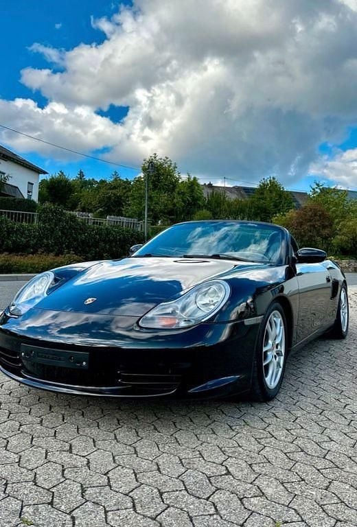 Second-hand Porsche Boxster 228 CP (167 kW) 2003 Negru Cabrio