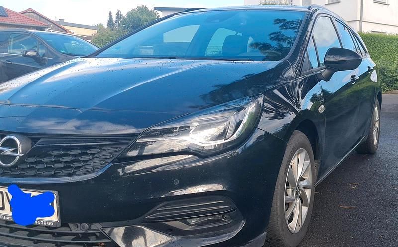 Gebraucht Opel Astra 122 PS (89 kW) 2021 Schwarz Kombi