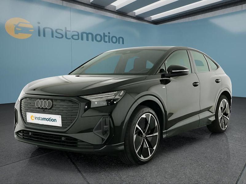 Schwarz Gebraucht 2024 Audi Q4 Sportback e-tron SUV | 52.299 € - Bild 1/4