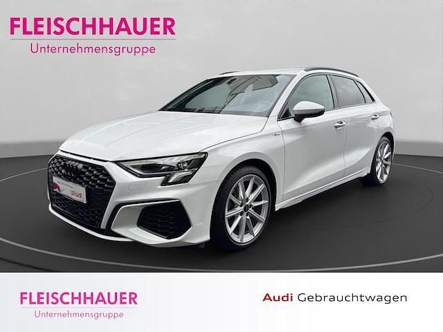 Ibisweiß Gebraucht 2024 Audi A3 S-Line | 32.990 € (Fairer Preis) - Bild 1/4