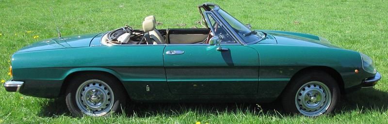 Gebraucht Alfa Romeo Spider 1980 Grün Cabrio